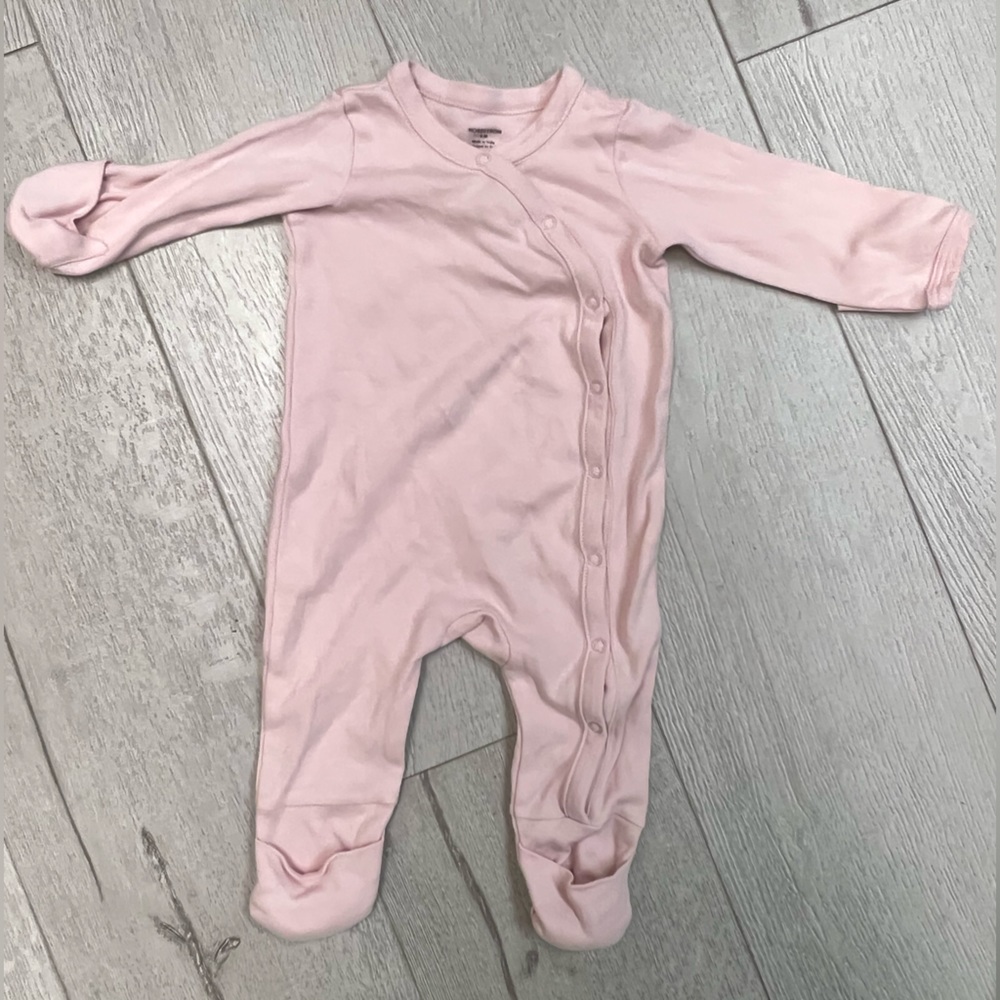 Nordstrom pink convertible romper onesie